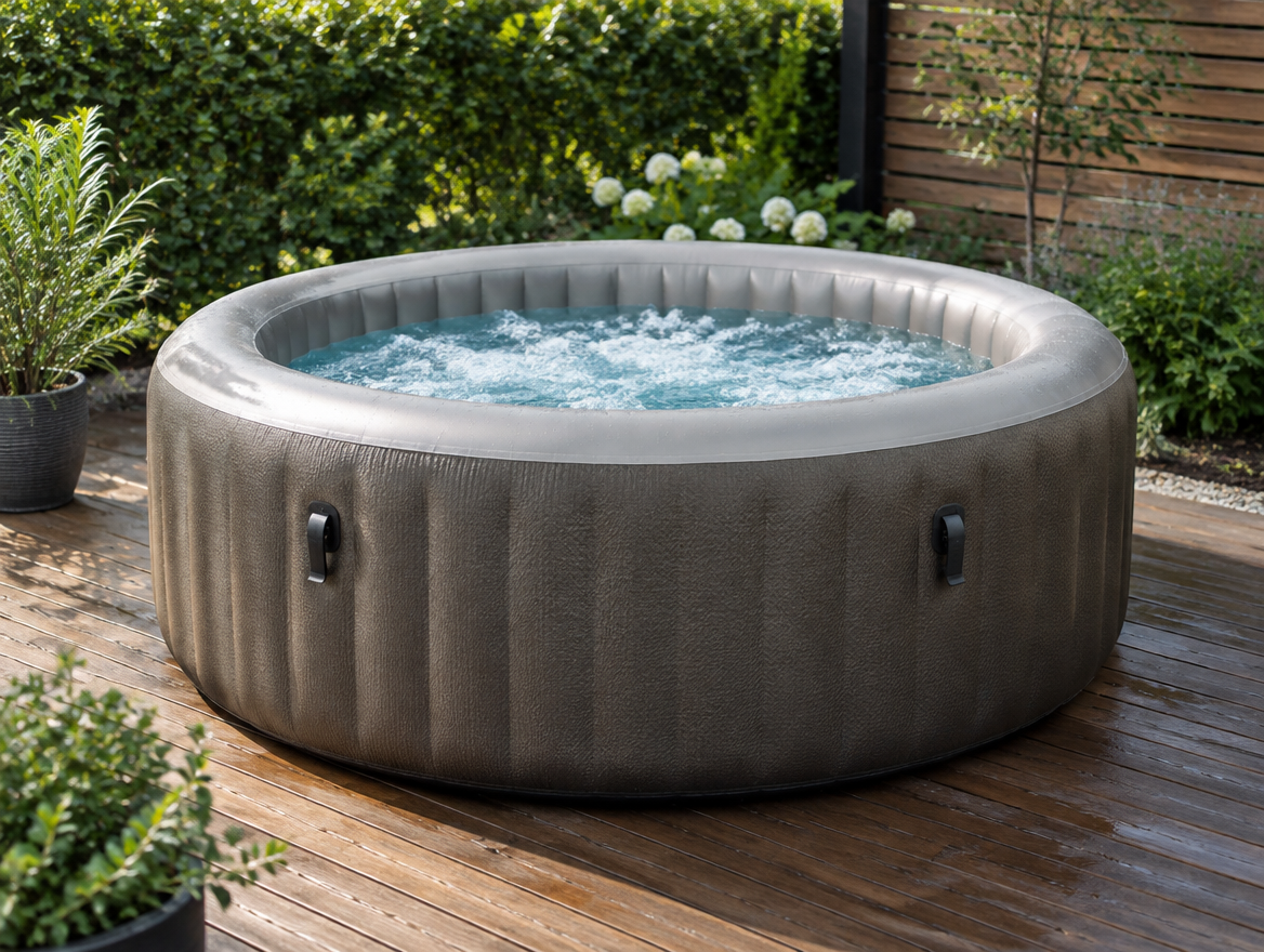 Whirlora 470 Inflatable Whirlpool Spa, 6-Person